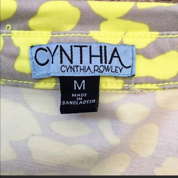 Neon Animal Print CYNTHIA ROWLEY Jacket - Picture 5 of 6